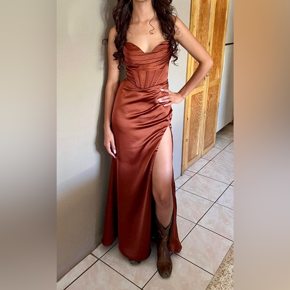 Beautiful strapless dress